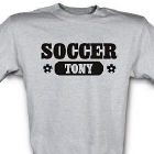 Soccer Fan Personalized Sports T-shirt